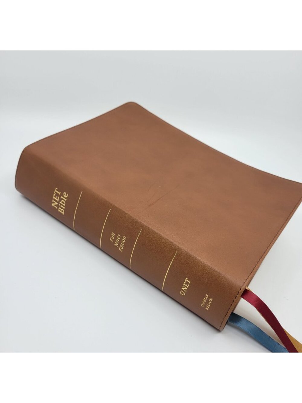 NET Bible - Full Notes Edition 2019 Brown Leather Thomas Nelson